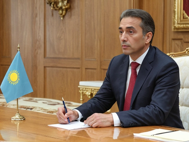 Сердар Берды Мухамметов обсудил сотрудничество с новым послом Казахстана в Туркменистане